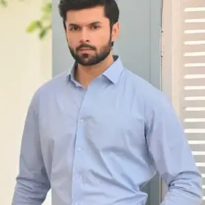 Sky Blue Slim Fit Shirt